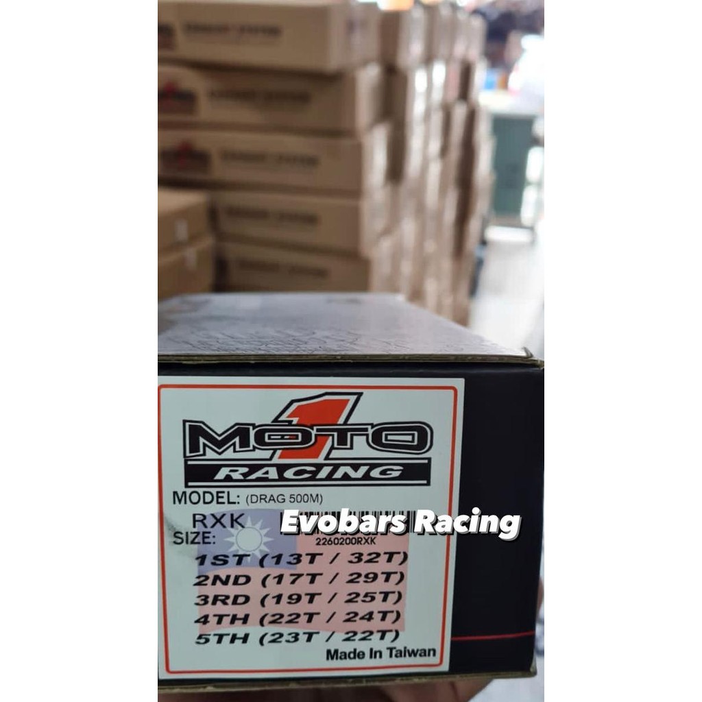 Gi Rasio Gear Ratio Moto 1 RXK RX King Drag m