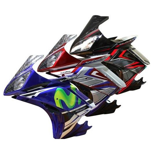 FAIRING VIXION TYPE R15 + LAMPU DEPAN + SEN