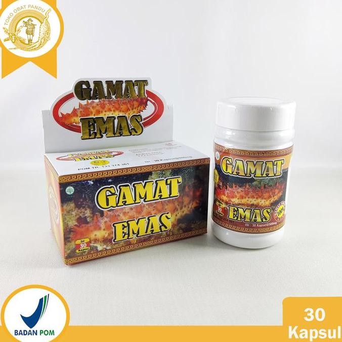 GAMAT EMAS KAPSUL / JELLY GAMAT KAPSUL