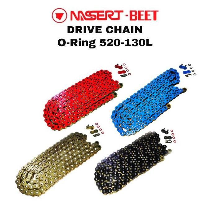 Nassert Beet :  Drivechain Oring 520 130L - rantai chain sambungan