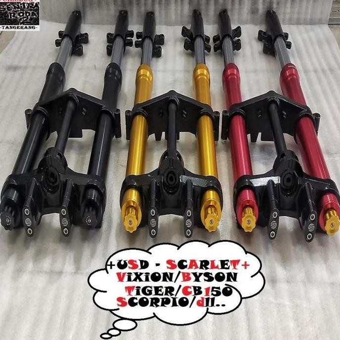 USD Scarlet Racing Vixion / Byson / Ter / Scoio / CB / CBR150R