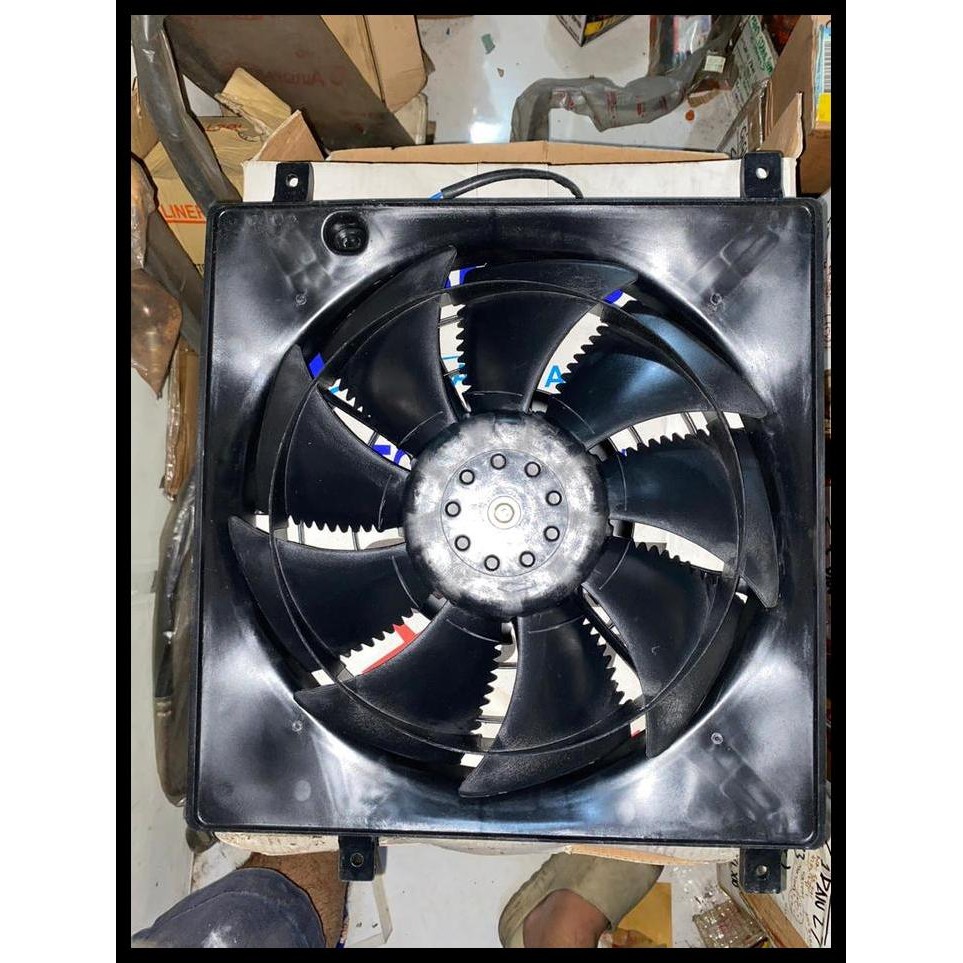 TERBARU EXTRA FAN / SHROUD FAN KIPAS RADIATOR ASSY KOMPLIT SUZUKI XOVER SX4 / NEO BALENO GENUINE 