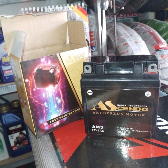 Buruan beli] aki kering motor supra vega jupiter fiz r smash shogun viar