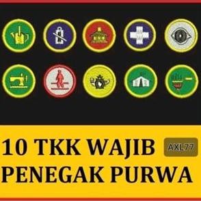 

Buruan serbu] Bedge Pramuka 10 TKK Wajib Penegak Purwa Bordir - Axl77