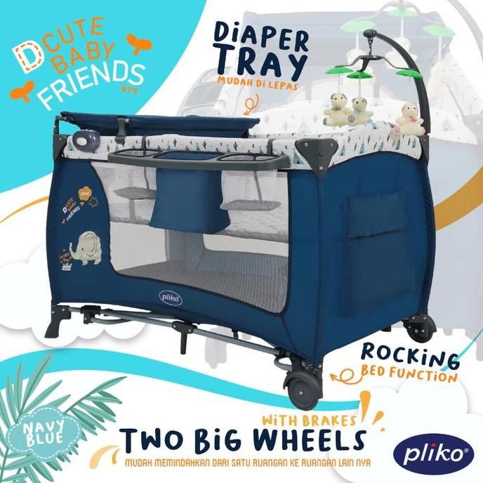Promo Paket Box Bayi Pliko 839 + Kasur Khusus Gosend|Grab