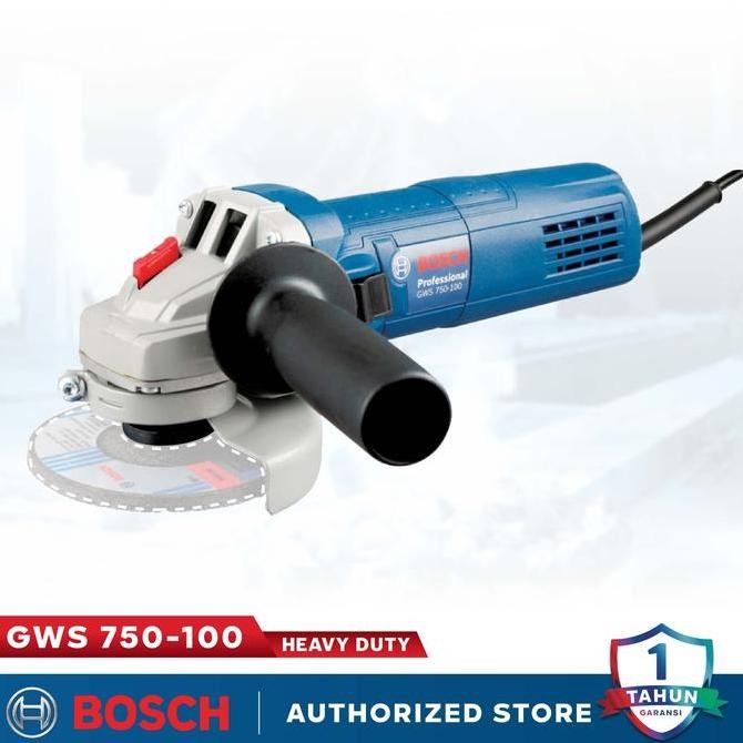 Gws 750-100 Bosch Grinder Mesin Gerinda Bosch Gws 750 100 Gws7