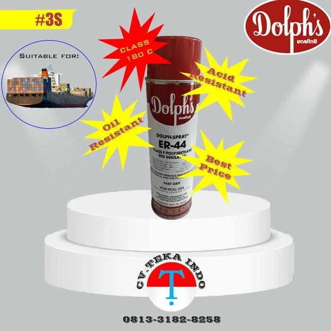 VARNSIH SERLAK DOLPH SPRAY ER44 | Lem Kayu Sirlak Vernis Doff Glossy