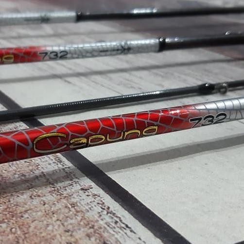 BARU Joran Capung Spiderman 732 4-8lb GEN 4  Relix Nusantara 2 piece warna merah SP BC Free Packing 