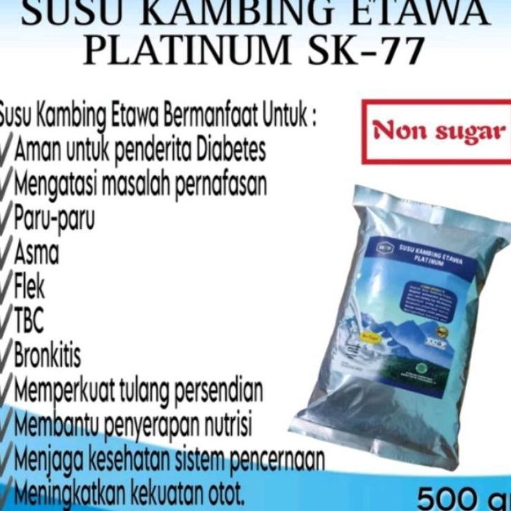 

Susu Kambing Etawa Platinum Sk77 Non Sugar Gr