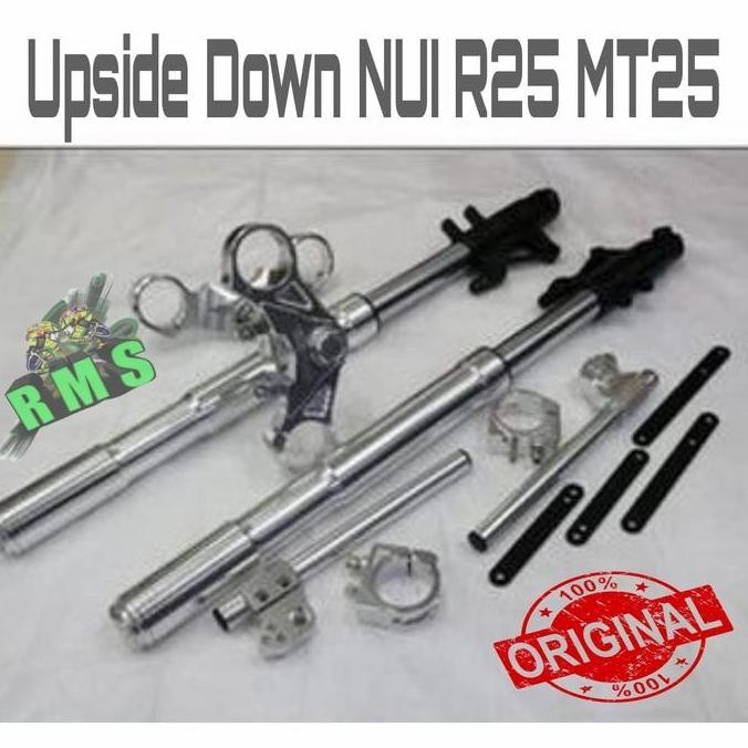 Shock depan usd upside down NUI R25 MT25 SET SEGITA + STANG