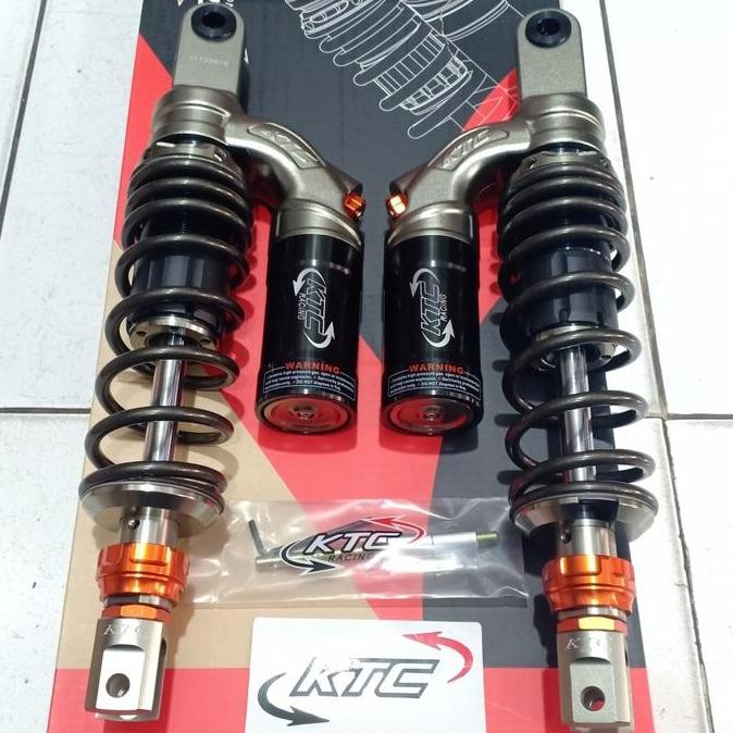 shock ktc racing evo series 335mm black red nmax 155 old/ shockbreaker