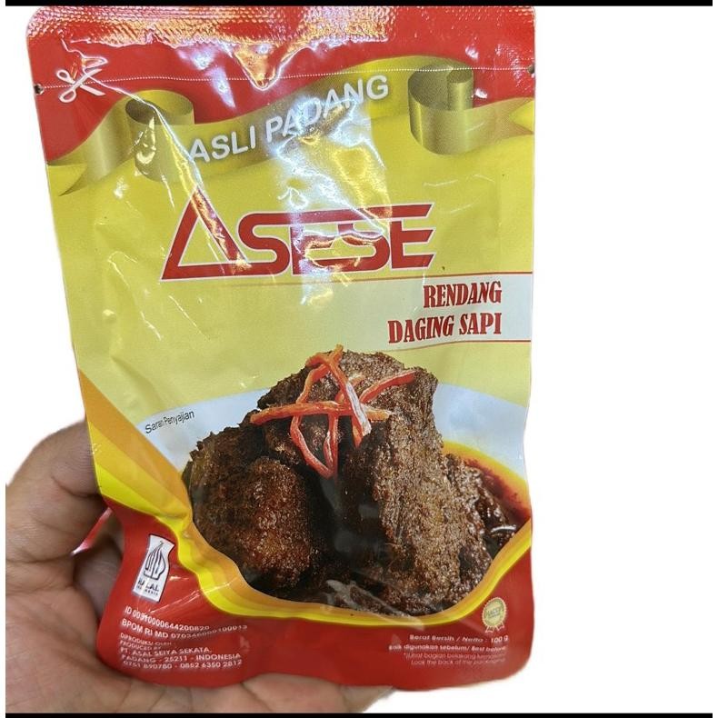 

Rendang Daging kemasan sachet isi 2potong