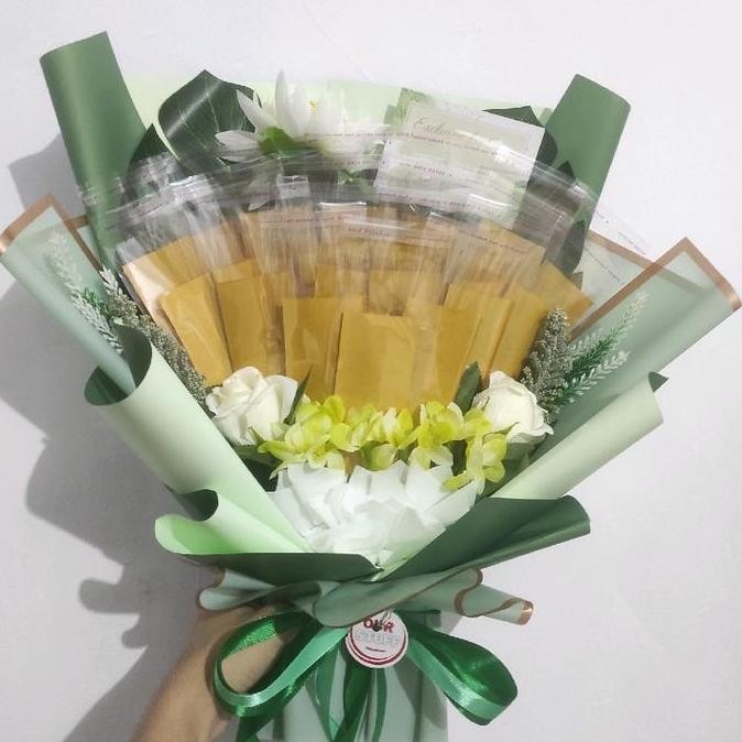 Buket Uang Kosongan isi 10 15 slot | Buket Bunga Artificial | Hadiah Ulang Tahun | Buket Hari Ibu | 