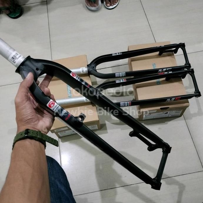 Fork Rigid Gravel Mosso M5EV 3 Fungsi Disc U & V brake Only Rigid ORI