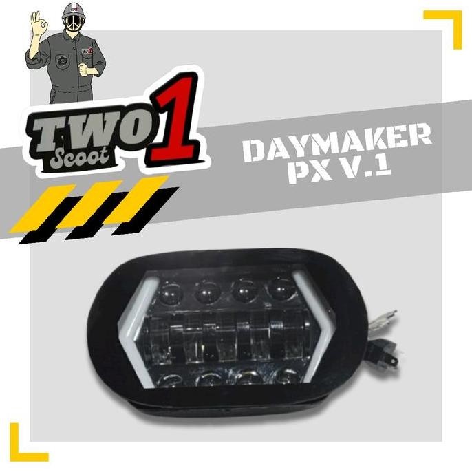 daymaker vespa px/ lampu depan vespa px