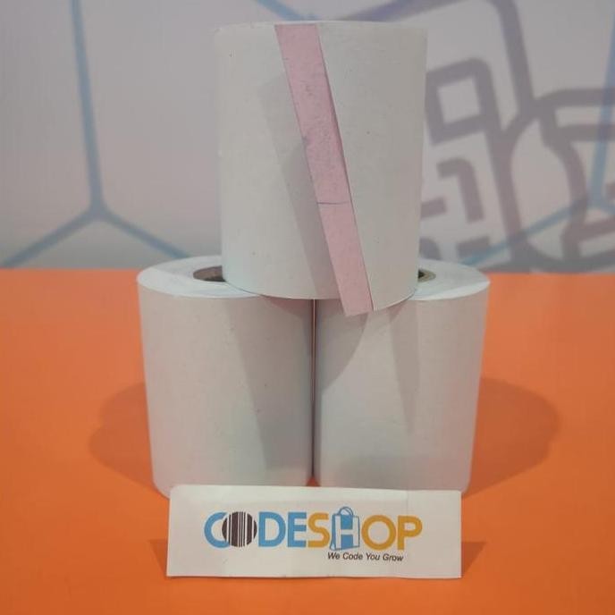 

Kertas Register Roll 75X65Mm 2 Ply Struk Kasir Thermal Berkualitas