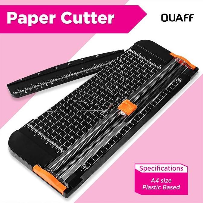 

ready !!! Alat Pemotong Kertas Paper Cutter A4 Plastic Paper Trimmer Scrapbooking Cutting Machine Precision DIY Craft Photo Paper Cutter Die Cutting Mat Machine Trimmer
