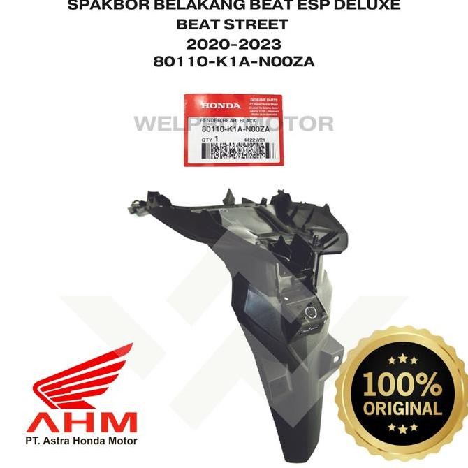 ready Spakbor Belakang BeAT Deluxe Led BeAT Street eSP 2020-2024 Ori AHM