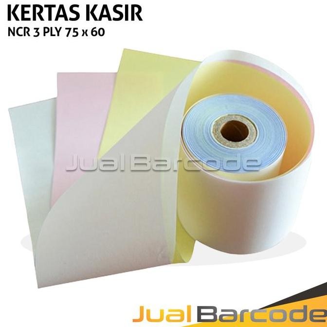 

Kertas Struk Kasir 75X60Mm 3 Ply Kertas Rangkap Epson Tmu 220