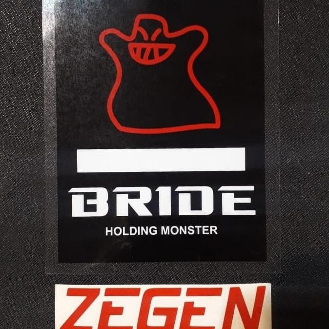 

Promo stiker sticker bride BR1DE tempel dalam / stickon bride balik kaca COD