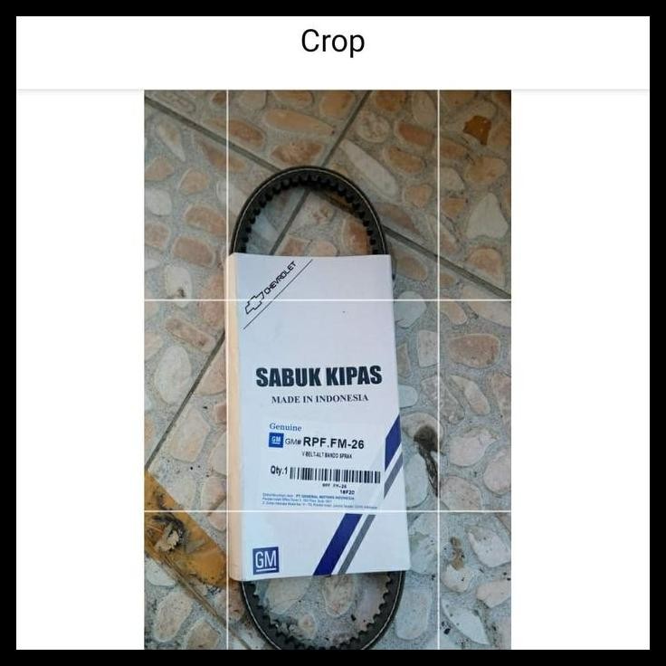 GRATIS ONGKIR FANBELT SPARK 800 ALTERNATOR GM RPF-FM26 