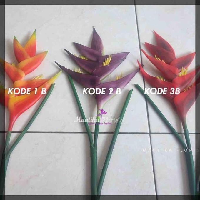 bunga pisang pisangan plastik Bunga Heliconia