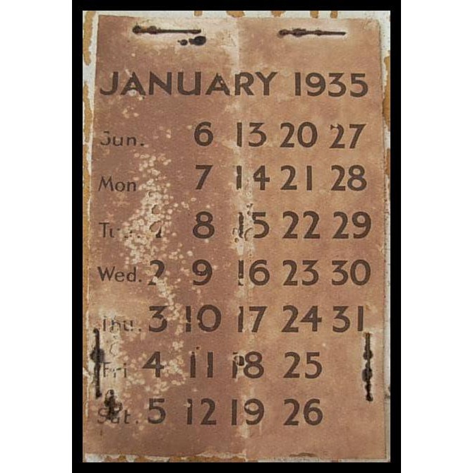

TERMURAH KALENDER BRASSO TAHUN 1935 !!!!