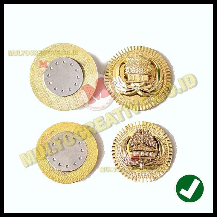 TERMURAH PIN KORPRI MAGNET UKURAN BESAR LENCANA LOGO KORPRI MURAH 