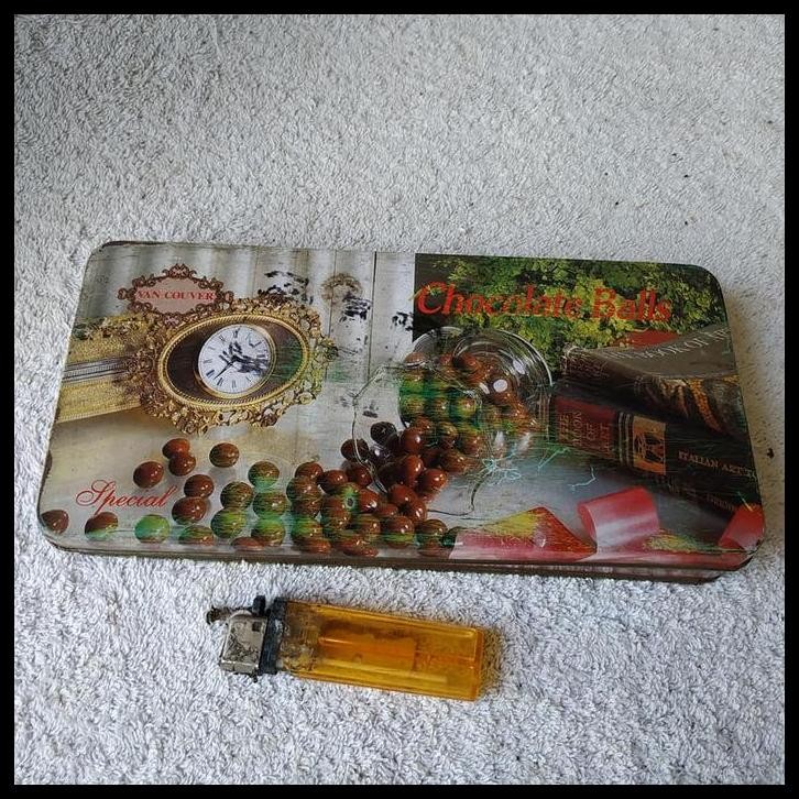 TERBARU PAJANGAN KOTAK KALENG KOSONG VAN COUVER 