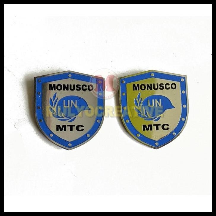 TERMURAH PIN MONUSCO MTC PIN BROS MONUSCO UN MTC 