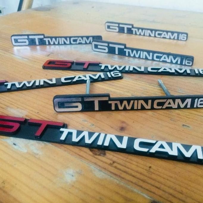 emblem grill gt twincam 16 | logo gt twincam variasi mobil sport