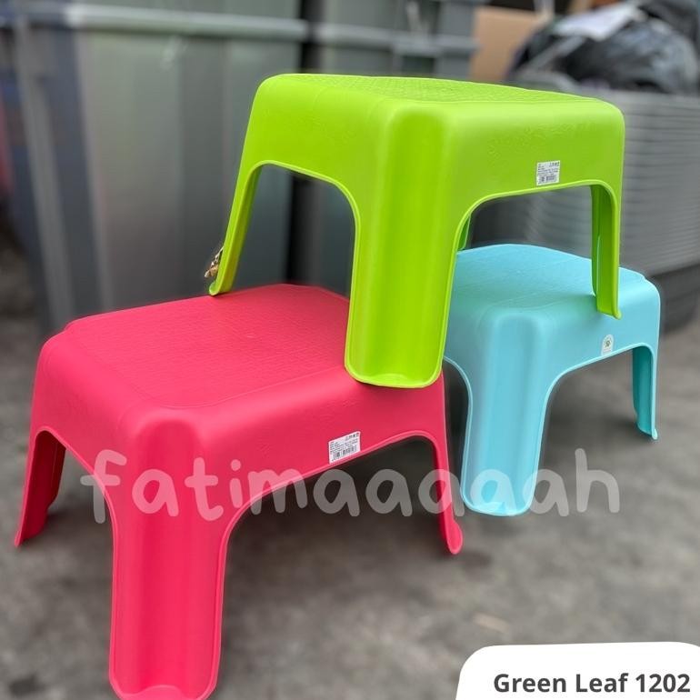Green Leaf 1202 - Meja Ngaji / Kursi Plastik / Bangku Jongkok / Bangku Murah / Meja Ngaji Terlaris
