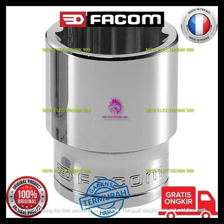GRATIS ONGKIR FACOM SOCKET 12PT SQ3/8 INCH 18MM J.18 10063096 