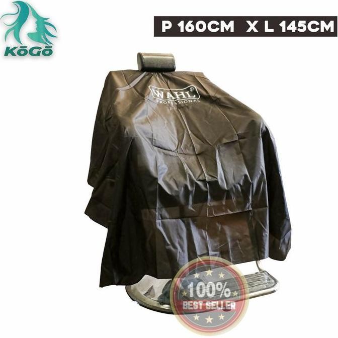 ready stock WAHL CAPE BLACK / KEP / KAIN KIP CUKUR BARBER SALON