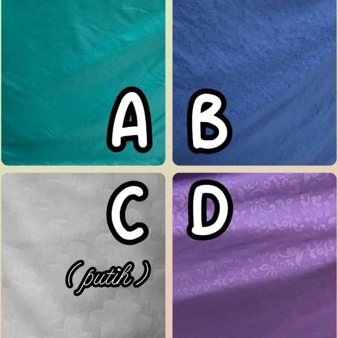 bedcover set kain king koil 180x200x40 pilih warna