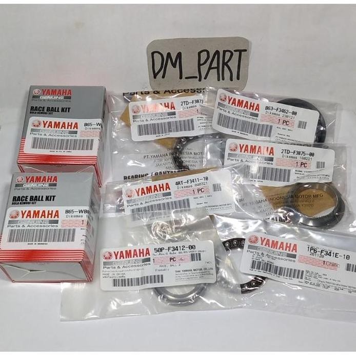 restock KOMSTIR COMSTIR RACE BALL KIT CONES YAMAHA AEROX 155 ORI ASLI ORIGINAL1 SET B65 WB015 WB018 