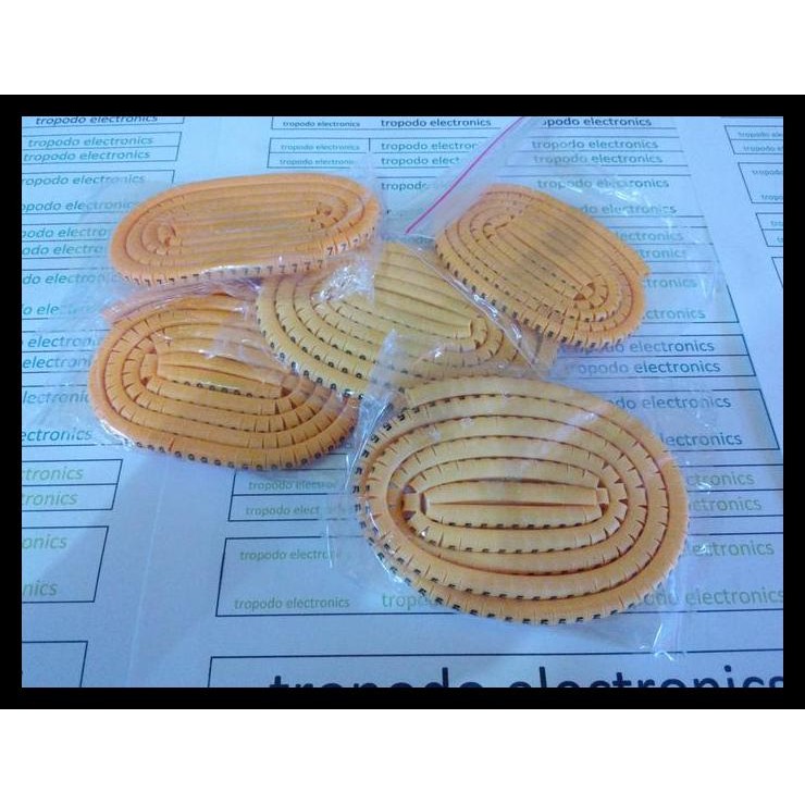 

HOT DEAL MARKER / LABEL KABEL ANGKA !!