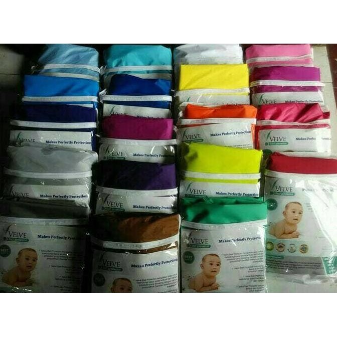 Velve Sprei Waterproof | Sprei Anti Air | Sprei Anti Oml(150x200x30)