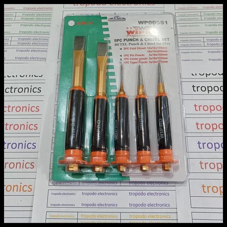 

DISKON BETEL PUNCH & CHISEL SET (5PCS) - WIPRO WP005S1 !!!!!!