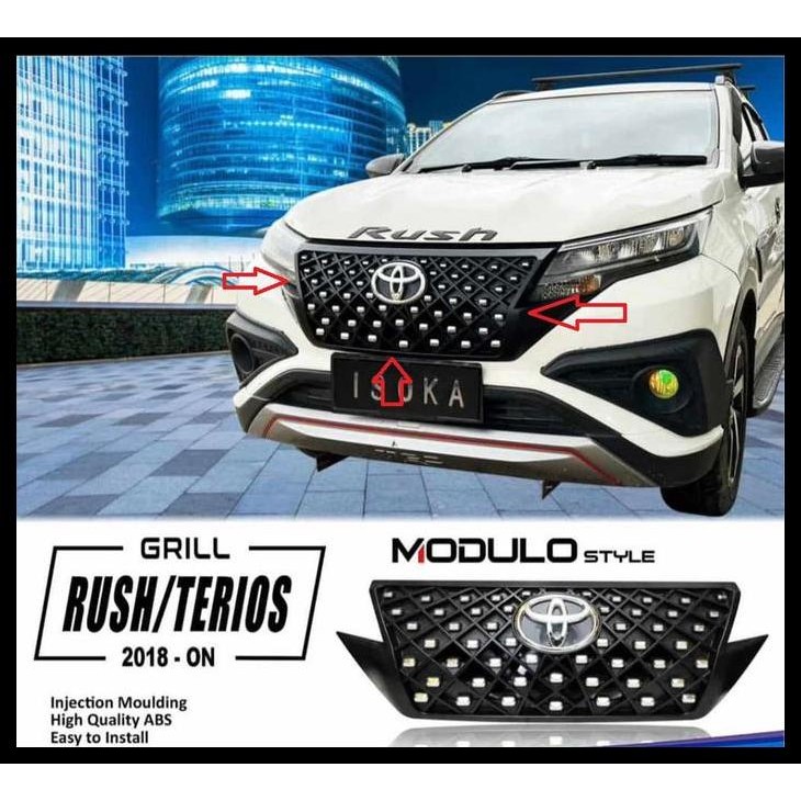 BEST DEAL GRILL DEPAN BUMPER RUSH TERIOS 2018 UP 