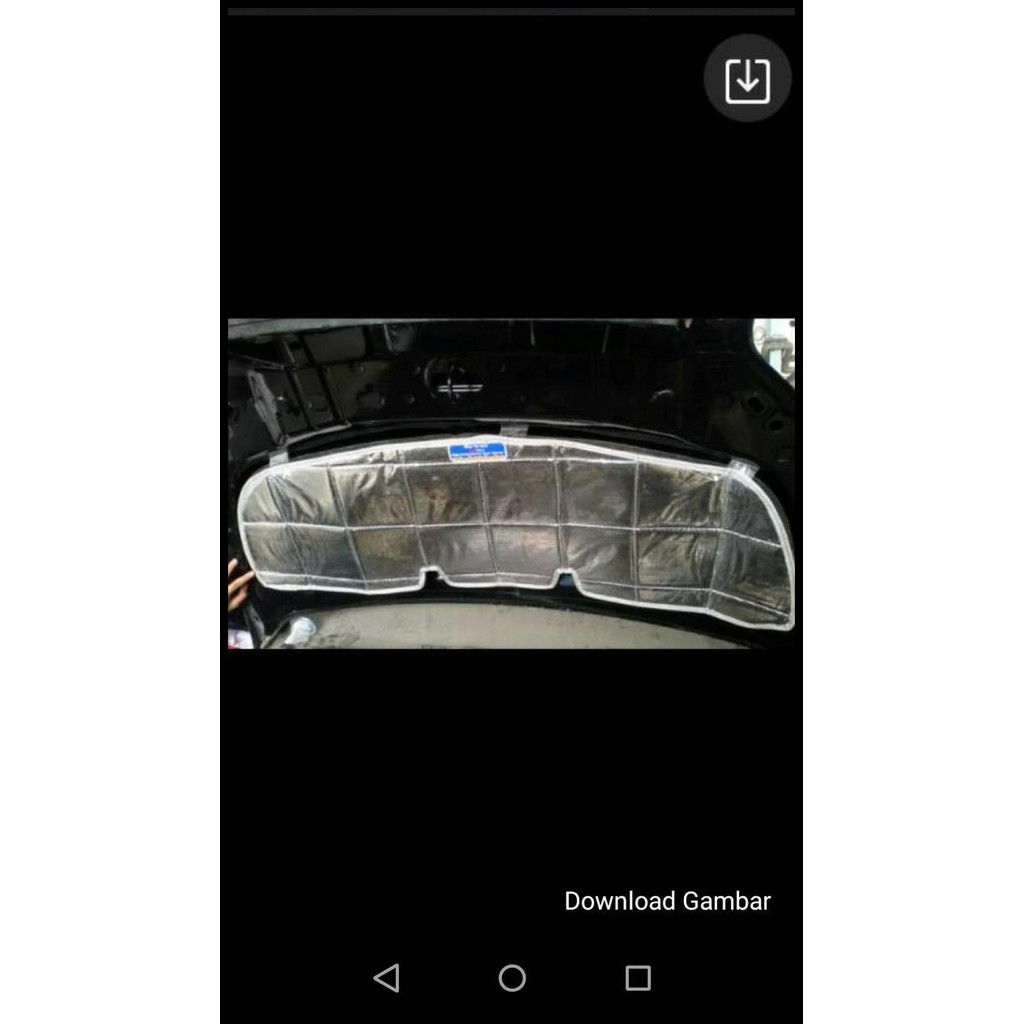 HOT DEAL TERLARIS PEREDAM SILVER KAP MESIN TOYOTA RUSH 2014 