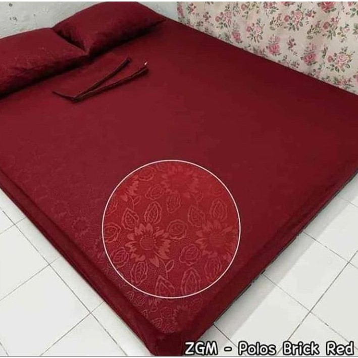 (BAYAR DI TEMPAT) SEPREI 3D MOTIF SEPAK BOLA BARCELONA NO1 UKURAN 180X200 1 SET DENGAN 2 SARUNG BANT