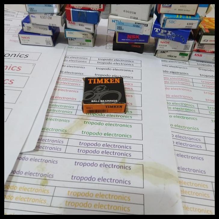 TERMURAH BALL BEARING 6301 MERK TIMKEN USA 