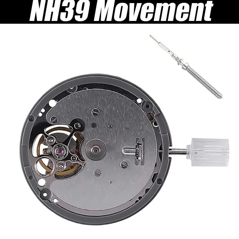 NH39 Movement 24 Jewels Automatic mechanical High Accuracy Watch Movement Mechanism NH39 Automatic M