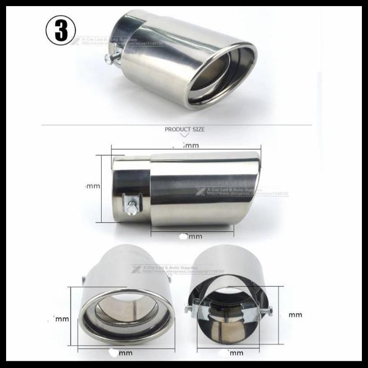 BEST DEAL MUFLER KNALPOT MOBIL AVANZA XENIA VELOZ STAINLIS 