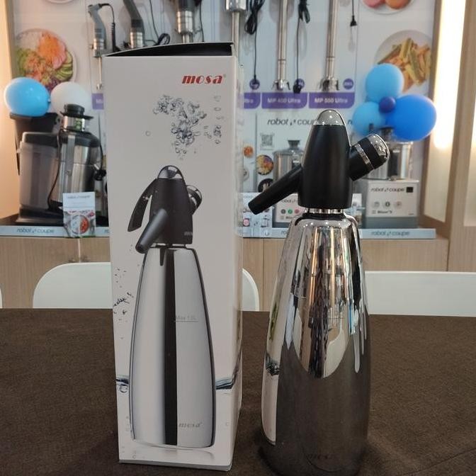 

^%^%^%^%] S/S SODA SIPHON WITH HEAD SET 1L, MOSA