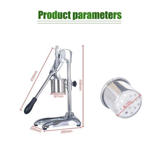 Mesin Pemotong Kentang Panjang / Alat Cetak Potato Kentang Goreng Panjang Long French Fries terlaris