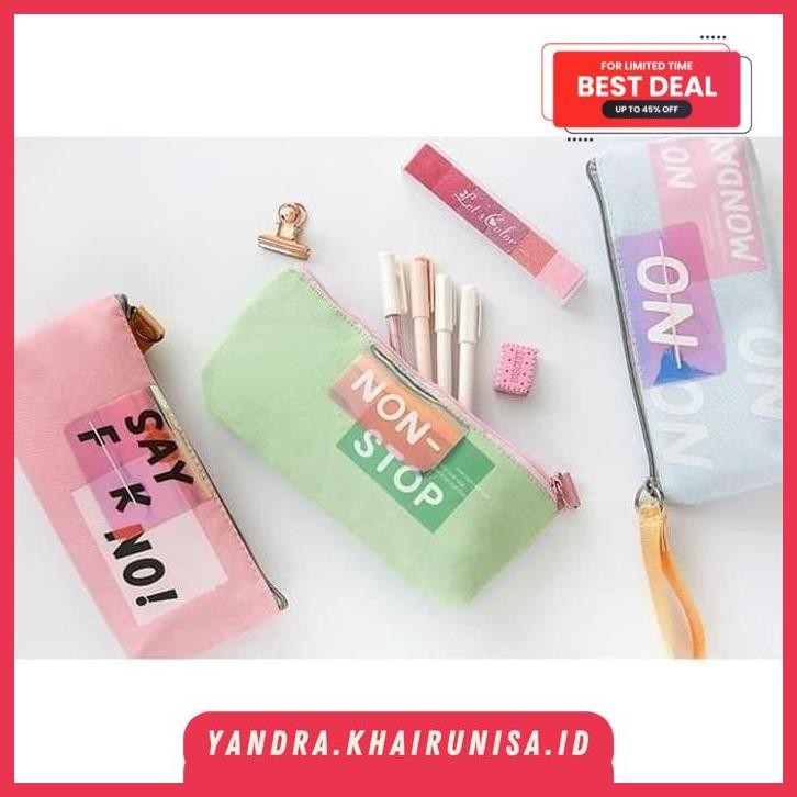 

PENSIL NO AND NO / TEMPAT KOSMETIK HOT SALE
