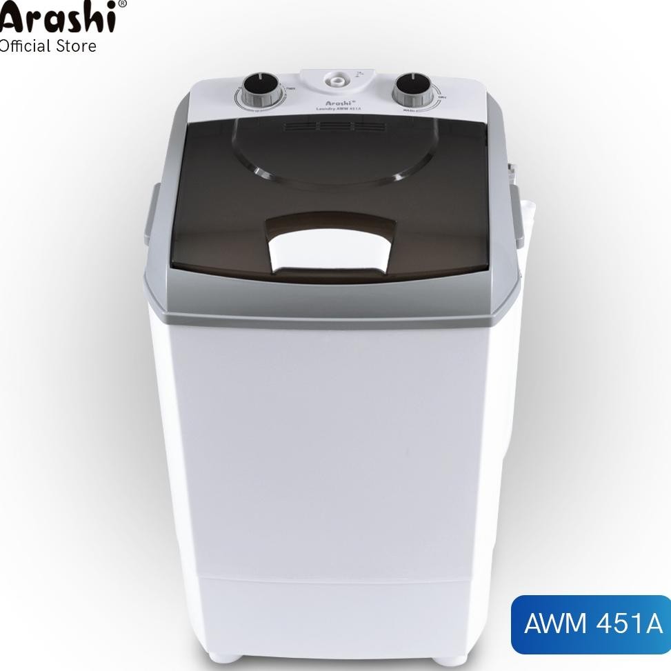Arashi Mesin Cuci 1 Tabung Otomatis - AWM 451A
