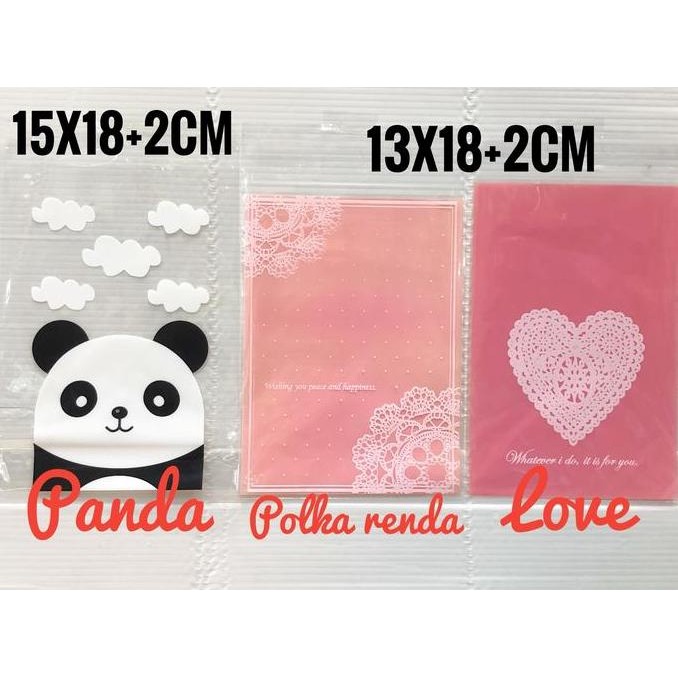 

((((()paling dicari] Plastik Snack Opp 13/15x20cm/ plastik fancy/cookies plastic/plastik